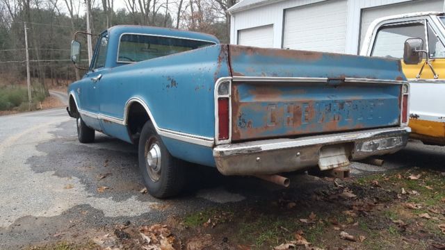 1967 Blue Chevrolet C-10 Standard Cab Pickup
