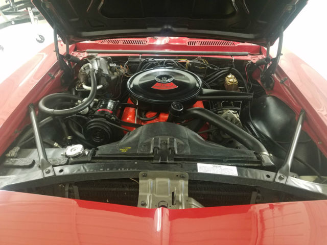 1967 Red Chevrolet Camaro Convertible