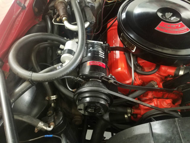 1967 Red Chevrolet Camaro Convertible