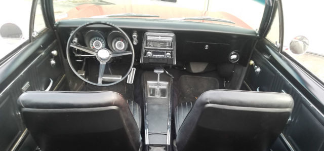 1967 Red Chevrolet Camaro Convertible