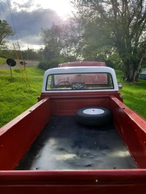 1968 Red Chevrolet Other Pickups PICKUP