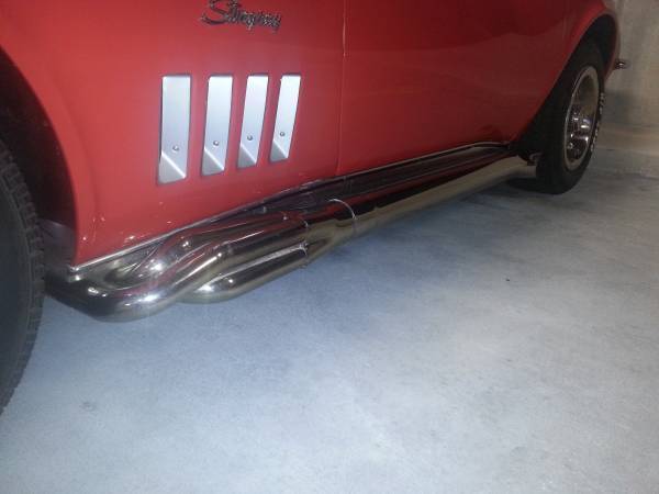 1969 Red Chevrolet Corvette Coupe