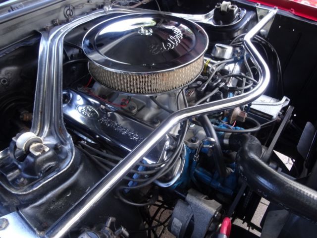 1969 Red Ford Mustang Fastback