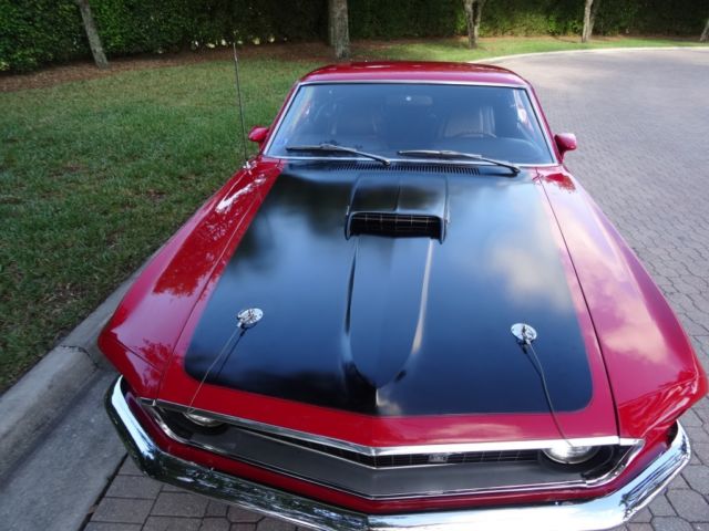 1969 Red Ford Mustang Fastback