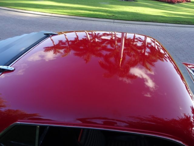 1969 Red Ford Mustang Fastback