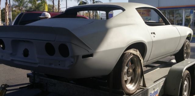 1971 Primer Chevrolet Camaro Coupe