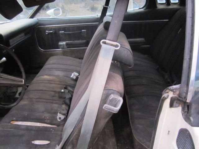 1974 White Ford Torino Coupe