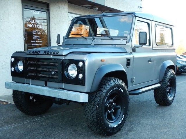 1987 Gray Land Rover Defender SUV