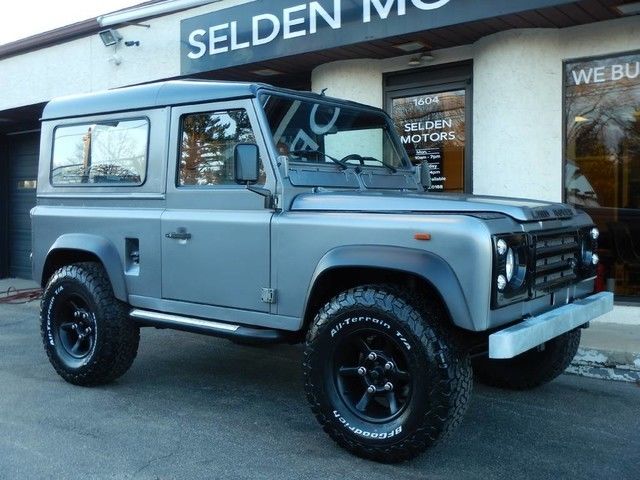 1987 Gray Land Rover Defender SUV