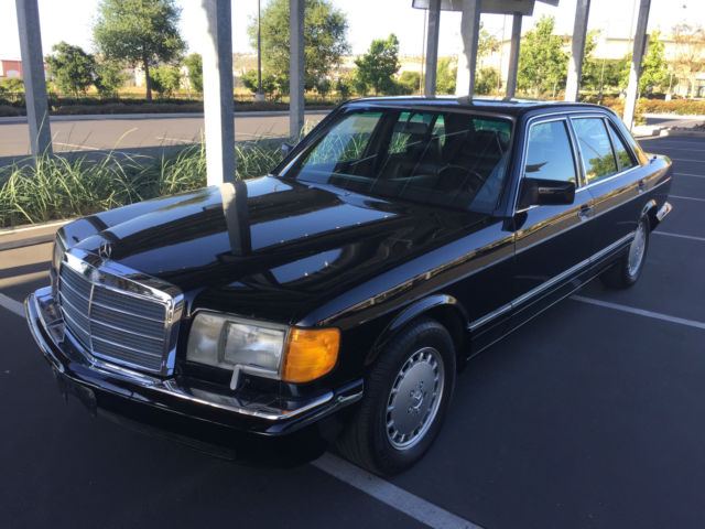 1991 BLACK Mercedes-Benz S-Class LWB SEDAN