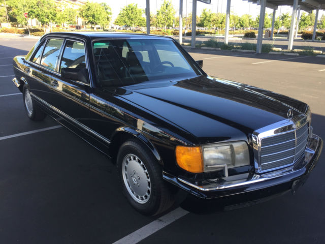 1991 BLACK Mercedes-Benz S-Class LWB SEDAN