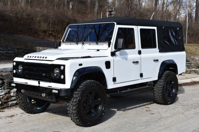 1992 WHITE Land Rover Defender Convertible
