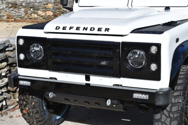 1992 WHITE Land Rover Defender Convertible