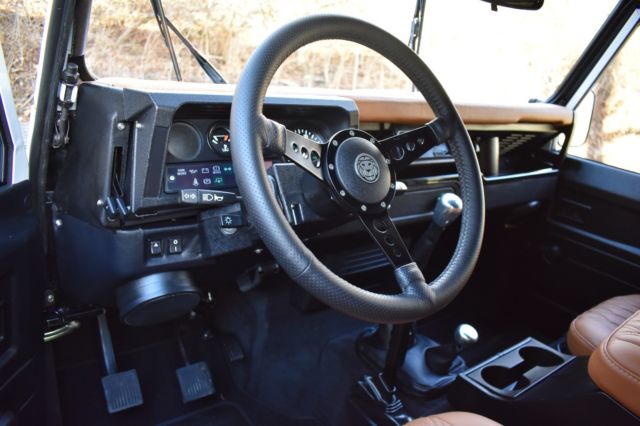 1992 WHITE Land Rover Defender Convertible