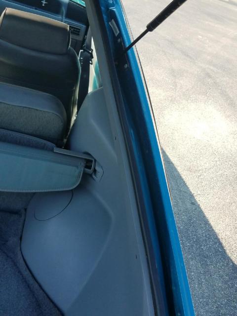 1993 Teal Ford Mustang Coupe