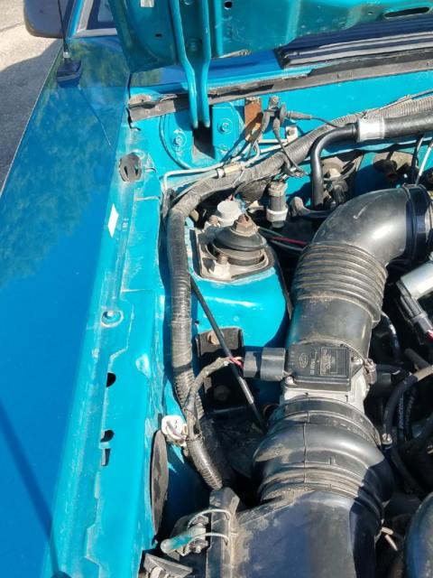 1993 Teal Ford Mustang Coupe