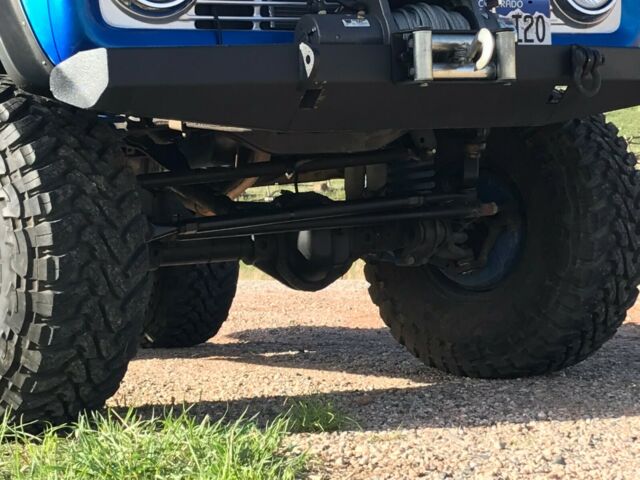 1970 Blue Ford Bronco