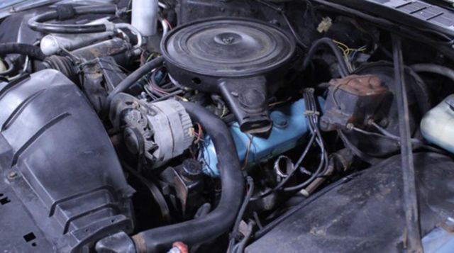 1979 Yellow Pontiac Bonneville Sedan