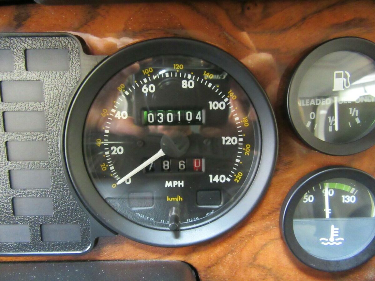 1987 Black Jaguar XJ6 Sedan