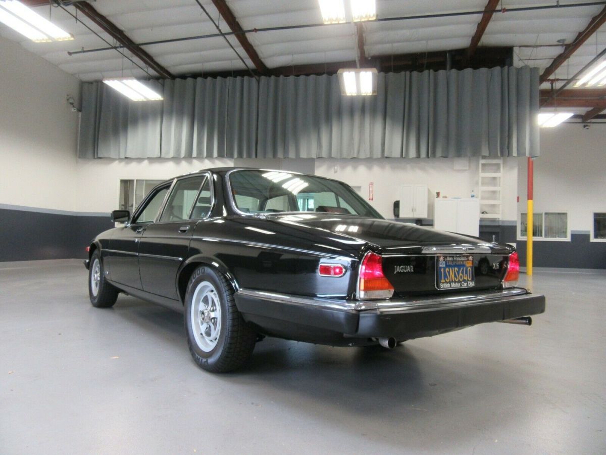 1987 Black Jaguar XJ6 Sedan