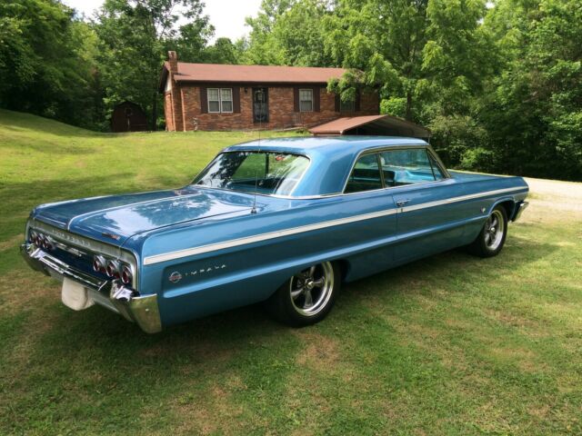 1964 Marina Blue Chevrolet Impala Hardtop