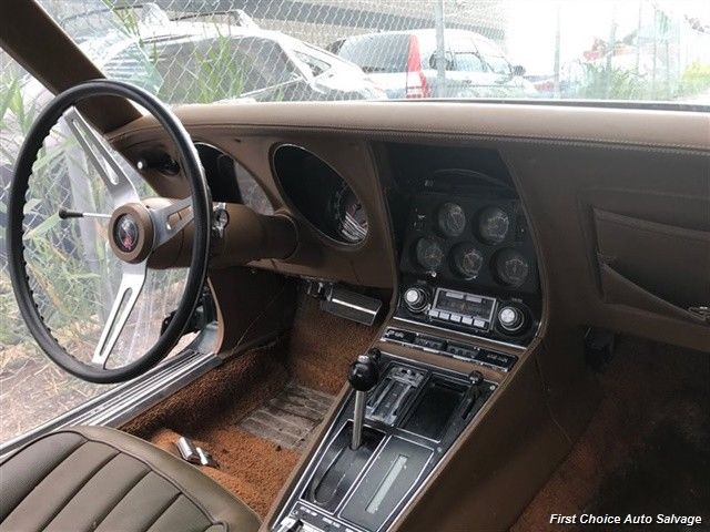 1971 Green Chevrolet Corvette Coupe