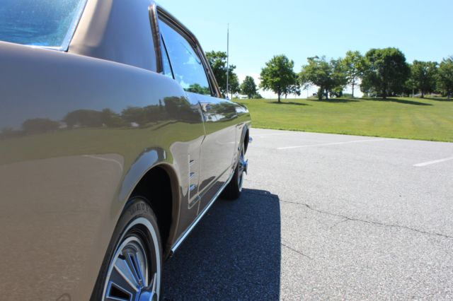 1966 Gold Ford Mustang Coupe