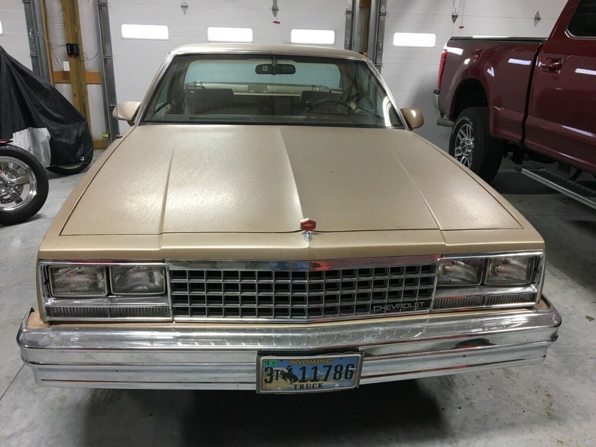 1986 Light Brown Metallic Chevrolet El Camino Standard Cab Pickup