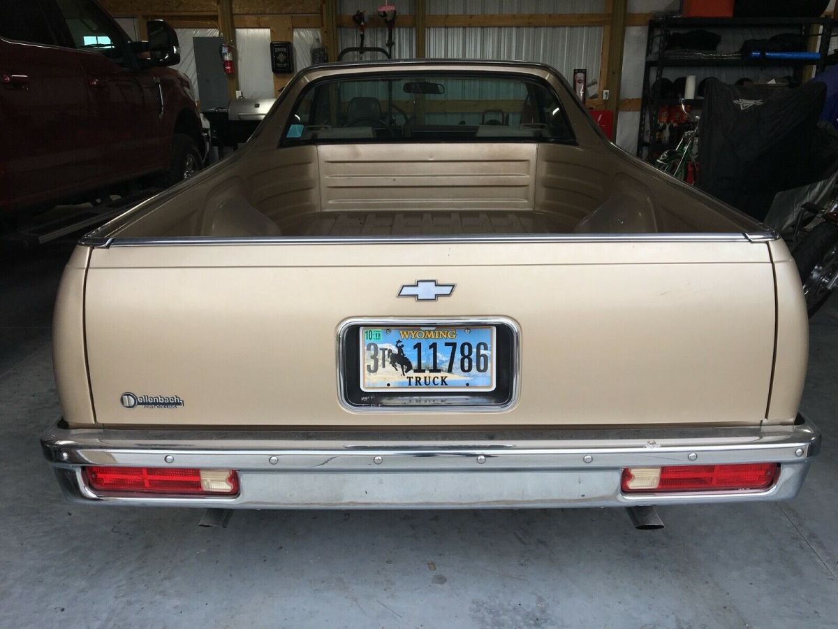 1986 Light Brown Metallic Chevrolet El Camino Standard Cab Pickup
