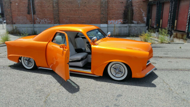 1949 Orange Ford Custom Business Coupe Coupe