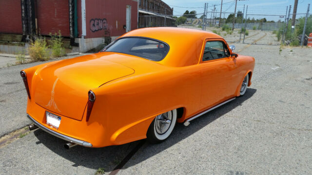 1949 Orange Ford Custom Business Coupe Coupe