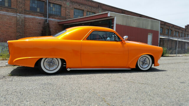 1949 Orange Ford Custom Business Coupe Coupe