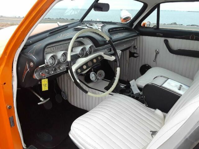 1949 Orange Ford Custom Business Coupe Coupe