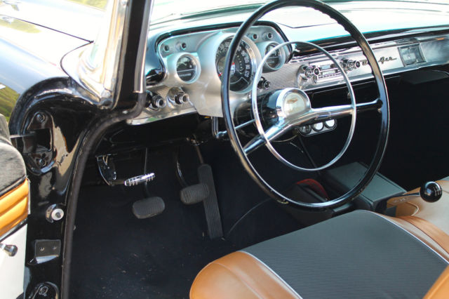 1957 Black Chevrolet Nomad Wagon