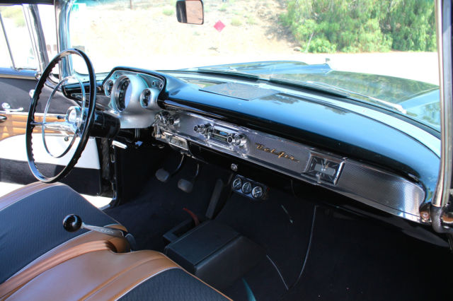 1957 Black Chevrolet Nomad Wagon