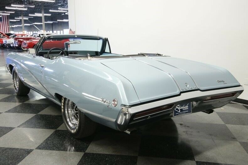 1968 Blue Buick Skylark Convertible