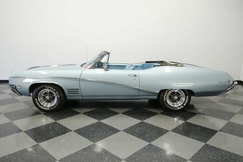 1968 Blue Buick Skylark Convertible