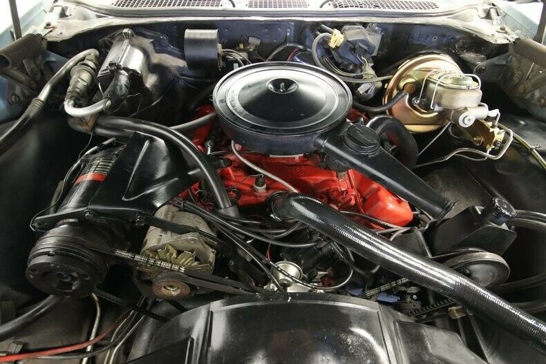 1968 Blue Buick Skylark Convertible