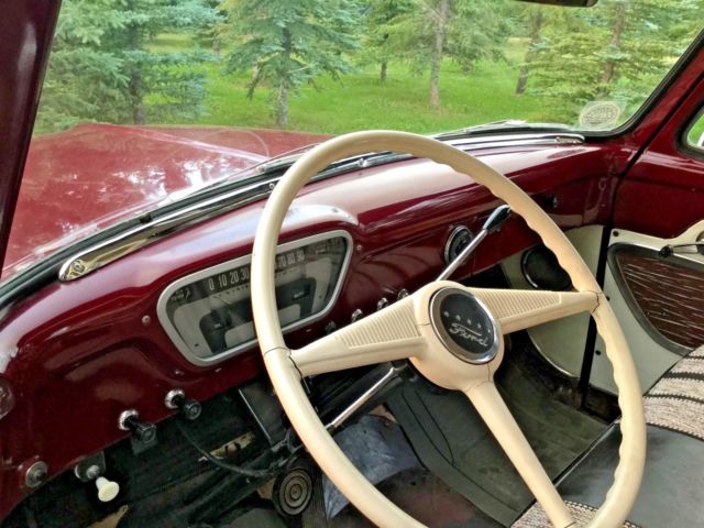 1954 Burgundy Ford F-100 Standard Cab Pickup