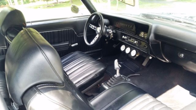 1971 Blue Chevrolet Chevelle Coupe