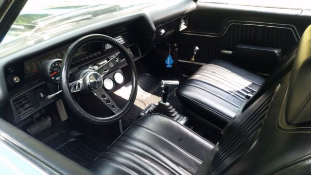 1971 Blue Chevrolet Chevelle Coupe