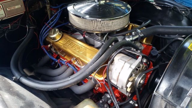 1971 Blue Chevrolet Chevelle Coupe