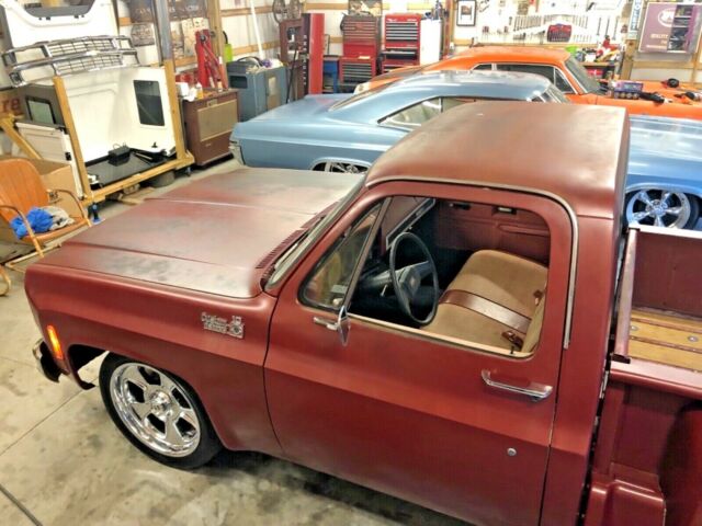 1978 Red Chevrolet C-10 Standard Cab Pickup