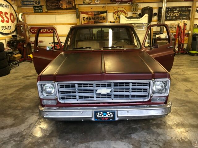 1978 Red Chevrolet C-10 Standard Cab Pickup