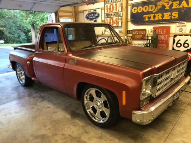 1978 Red Chevrolet C-10 Standard Cab Pickup