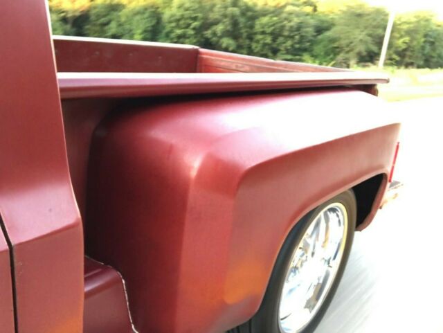 1978 Red Chevrolet C-10 Standard Cab Pickup