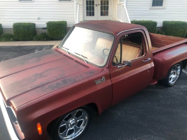 1978 Red Chevrolet C-10 Standard Cab Pickup
