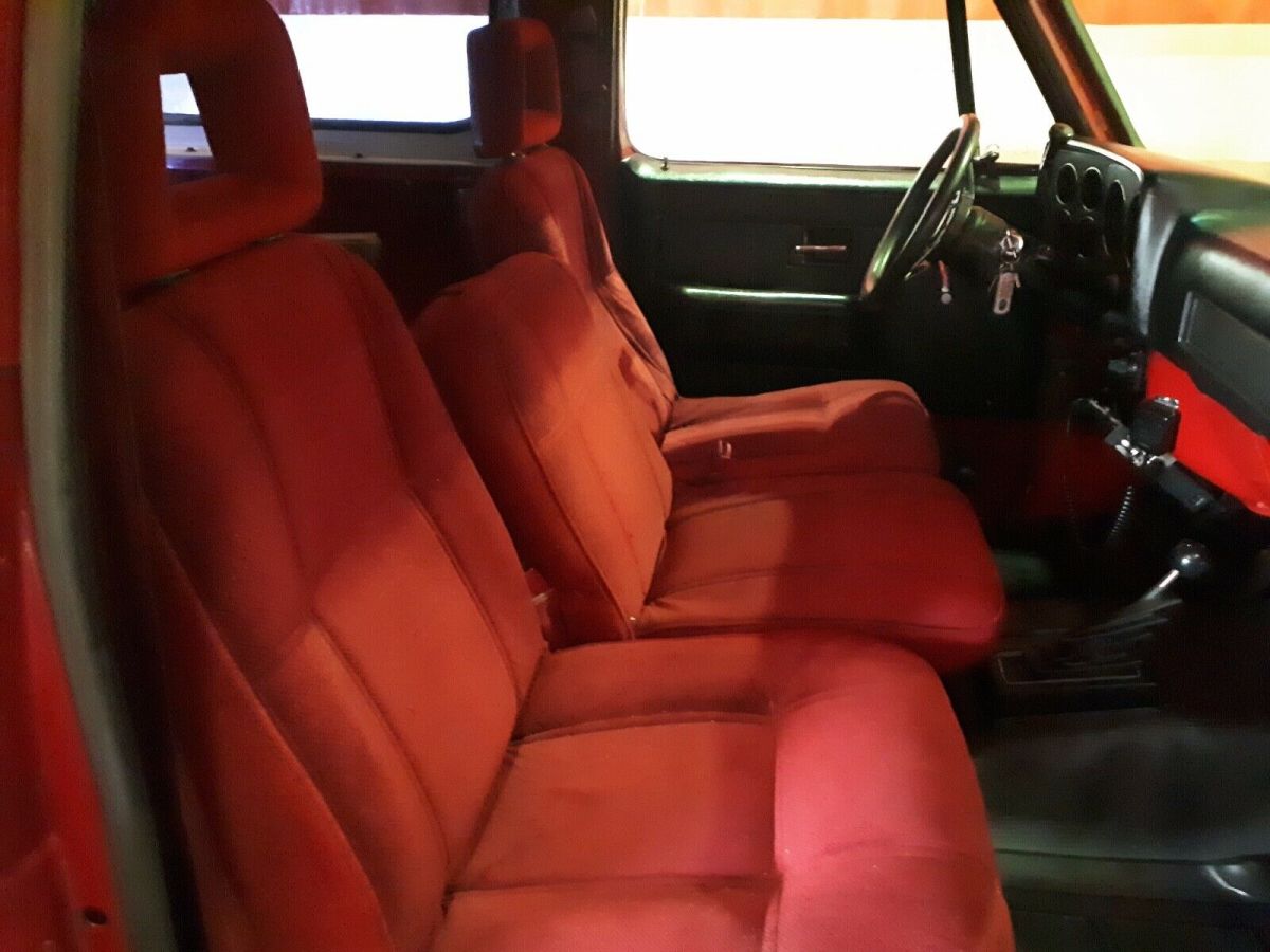 1983 Burgundy GMC Jimmy SUV