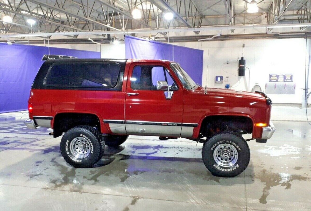 1983 Burgundy GMC Jimmy SUV