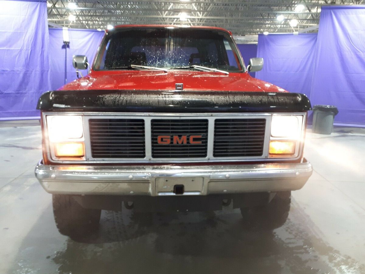 1983 Burgundy GMC Jimmy SUV